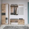 Sitzbank Roxy Eiche Viking Nachbildung B/H/T: ca. 139x52x38 cm – Bild 2