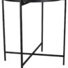 Beistelltisch Verena schwarz H/D: ca. 51x45 cm Beistelltisch Verena schwarz H/D: ca. 51x45 cm – Bild 4