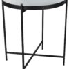 Beistelltisch Verena schwarz H/D: ca. 51x45 cm Beistelltisch Verena schwarz H/D: ca. 51x45 cm – Bild 5