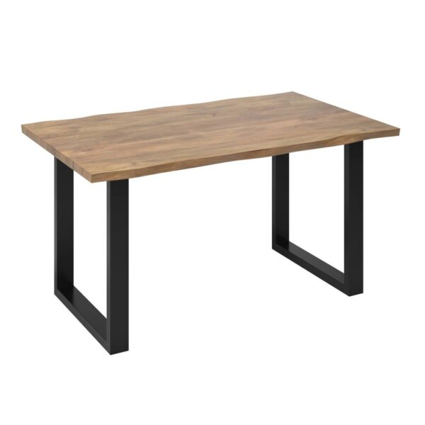 Esstisch Valencia natur schwarz B/H/T: ca. 180x76x90 cm Esstisch Valencia natur schwarz B/H/T: ca. 180x76x90 cm – Bild 3