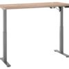 höhenverstellbarer Schreibtisch Pronto 2 Eiche Sonoma Nachbildung B/H/T: ca. 160x75x77 cm – Bild 3