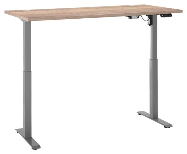 höhenverstellbarer Schreibtisch Pronto 2 Eiche Sonoma Nachbildung B/H/T: ca. 160x75x77 cm – Bild 3