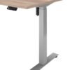 höhenverstellbarer Schreibtisch Pronto 2 Eiche Sonoma Nachbildung B/H/T: ca. 160x75x77 cm – Bild 4