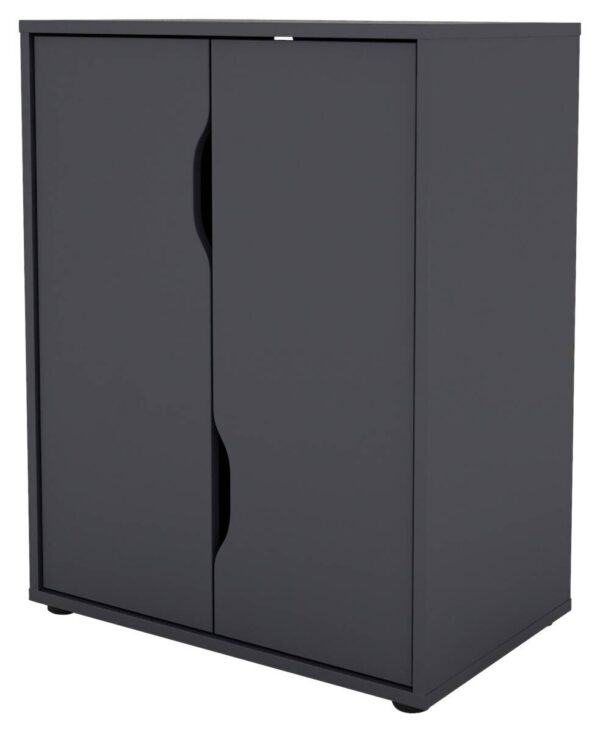 Aktenschrank BELFAST anthrazit B/H/T: ca. 60x76,5x37 cm – Bild 5