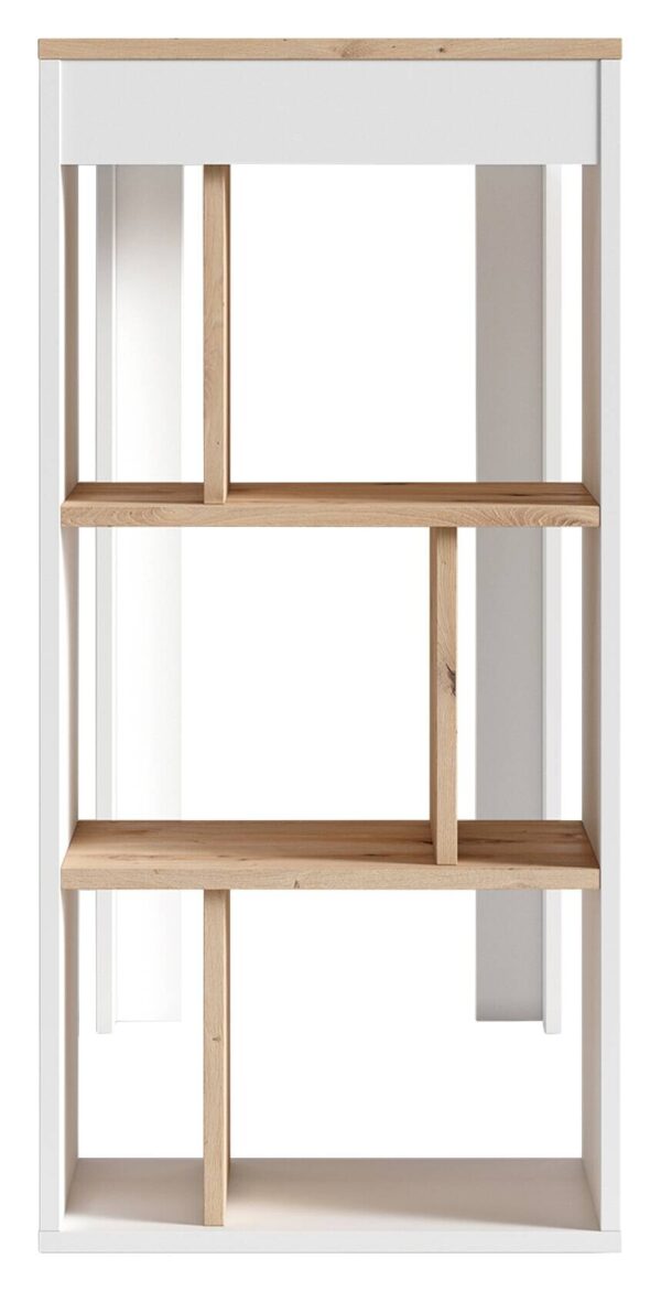 Bartisch MOBY Eiche Artisan Nachbildung weiß B/H/T: ca. 110x104x50 cm Bartisch MOBY Eiche Artisan Nachbildung weiß B/H/T: ca. 110x104x50 cm – Bild 3