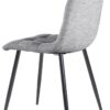 Stuhl Dawid anthrazit Webstoff B/H/T: ca. 45x88x54 cm – Bild 3