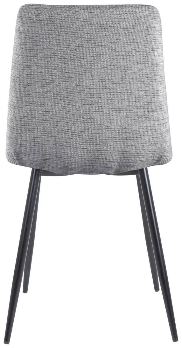 Stuhl Dawid anthrazit Webstoff B/H/T: ca. 45x88x54 cm – Bild 5