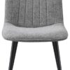 Stuhl Sana grau Webstoff B/H/T: ca. 45x87x59 cm – Bild 4