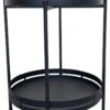 Beistelltisch Sabine schwarz H/D: ca. 60x40 cm – Bild 2