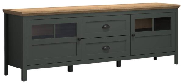 Lowboard Stanton tannengrün Eiche Evoke Coast Nachbildung B/H/T: ca. 184x64x45 cm – Bild 3