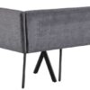 Eckbank Milos grau B/H/T: ca. 195x152x85 cm – Bild 4