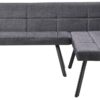 Eckbank Milos grau B/H/T: ca. 195x152x85 cm – Bild 5