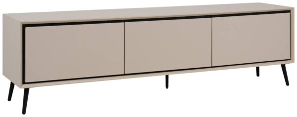 Lowboard Arona sand schwarz B/H/T: ca. 175x50x38 cm – Bild 2