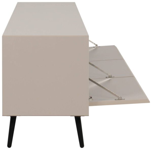 Lowboard Arona sand schwarz B/H/T: ca. 175x50x38 cm – Bild 4