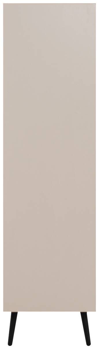 Highboard Arona sand schwarz B/H/T: ca. 90x140x38 cm – Bild 2