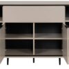 Sideboard Arona sand schwarz B/H/T: ca. 175x90x38 cm – Bild 2