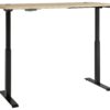 Schreibtisch Memphis Eiche Artisan Nachbildung anthrazit B/H/T: ca. 160x72x77 cm Schreibtisch Memphis Eiche Artisan Nachbildung anthrazit B/H/T: ca. 160x72x77 cm – Bild 2