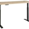 Schreibtisch Memphis Eiche Artisan Nachbildung anthrazit B/H/T: ca. 160x72x77 cm Schreibtisch Memphis Eiche Artisan Nachbildung anthrazit B/H/T: ca. 160x72x77 cm – Bild 3