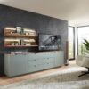 Sideboard Core salbei Eiche Artisan Nachbildung B/H/T: ca. 240x77x44 cm Sideboard Core salbei Eiche Artisan Nachbildung B/H/T: ca. 240x77x44 cm – Bild 5