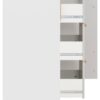 Kommode Split grau Jackson Hickory Nachbildung B/H/T: ca. 125x94x40 cm – Bild 3
