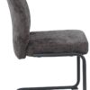 Schwingstuhl Karen anthrazit schwarz Webstoff Metall – Bild 2