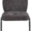 Schwingstuhl Karen anthrazit schwarz Webstoff Metall – Bild 3