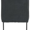 Schwingstuhl Nina anthrazit Webstoff B/H/T: ca. 48x97x68 cm – Bild 3