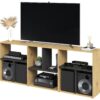 Regal Eiche Artisan Nachbildung B/H/T: ca. 186x71x33 cm – Bild 2
