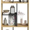 Regal Eiche Artisan Nachbildung B/H/T: ca. 186x71x33 cm – Bild 3