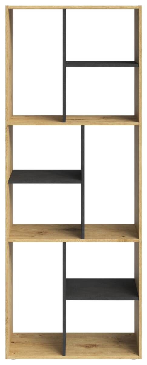 Regal Eiche Artisan Nachbildung B/H/T: ca. 186x71x33 cm – Bild 4