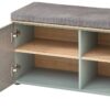Sitzbank Bari salbei Eiche Artisan Nachbildung B/H/T: ca. 78x50x38 cm – Bild 2