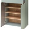 Schuhkommode Bari salbei Eiche Artisan Nachbildung B/H/T: ca. 78x103x38 cm – Bild 2