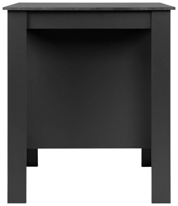 Bartisch Atlanta Schiefergrau Spanplatte B/H/T: ca. 92x106x68 cm – Bild 2