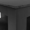 Bartisch Atlanta Schiefergrau Spanplatte B/H/T: ca. 92x106x68 cm – Bild 4