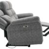 Sofa Philip grau Microfaser B/H/T: ca. 208x103x95 cm – Bild 3