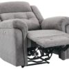 Sessel Philip grau Microfaser B/H/T: ca. 94x103x95 cm – Bild 2
