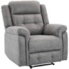 Sessel Philip grau Microfaser B/H/T: ca. 94x103x95 cm – Bild 3