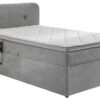 Boxbett Gabriola Silbergrau Liegefläche B/L: ca. 120x200 cm – Bild 2