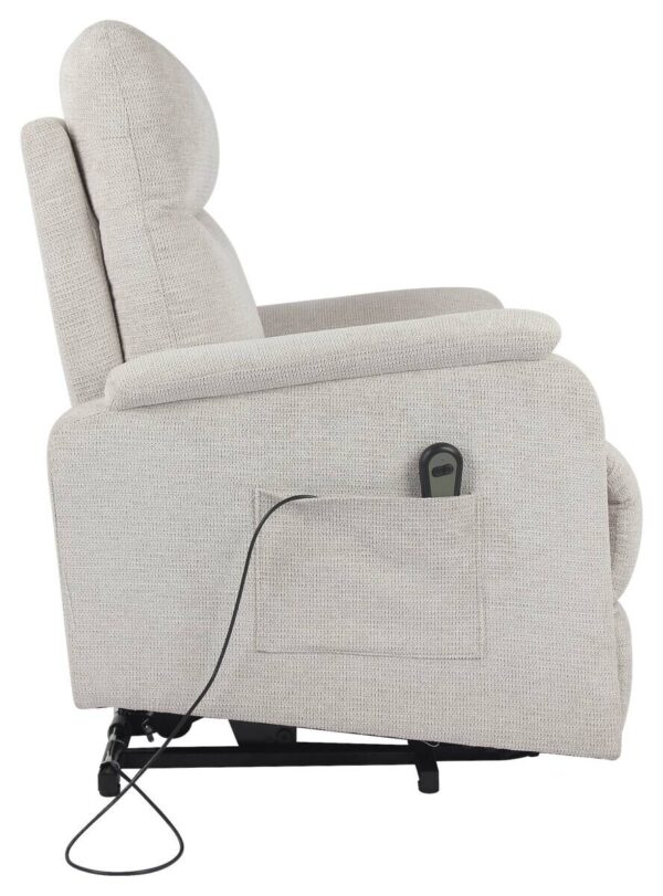 TV-Sessel Rubi beige Webstoff B/H/T: ca. 75x136x87 cm TV-Sessel Rubi beige Webstoff B/H/T: ca. 75x136x87 cm – Bild 4