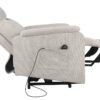 TV-Sessel Rubi beige Webstoff B/H/T: ca. 75x136x87 cm TV-Sessel Rubi beige Webstoff B/H/T: ca. 75x136x87 cm – Bild 5