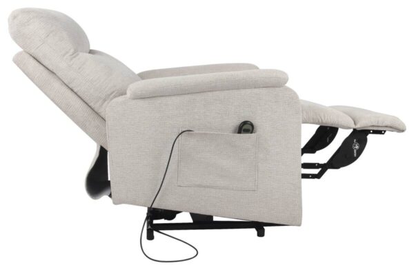 TV-Sessel Rubi beige Webstoff B/H/T: ca. 75x136x87 cm TV-Sessel Rubi beige Webstoff B/H/T: ca. 75x136x87 cm – Bild 5