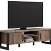 TV-Lowboard Emile Eiche Tabak Nachbildung B/H/T: ca. 166x50x45 cm – Bild 4