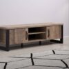 TV-Lowboard Emile Eiche Tabak Nachbildung B/H/T: ca. 166x50x45 cm – Bild 5