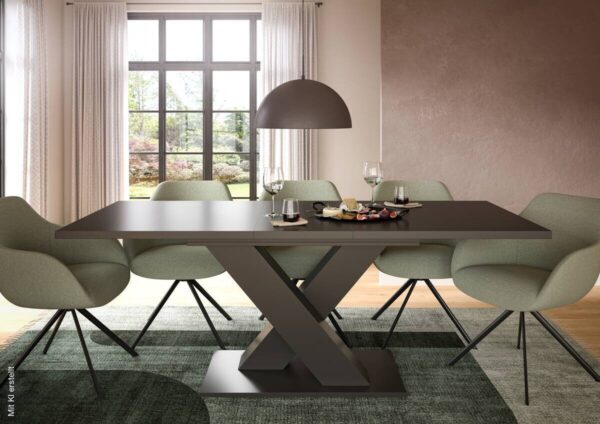 Esstisch Motion grau B/H/T: ca. 150x76x80 cm Esstisch Motion grau B/H/T: ca. 150x76x80 cm – Bild 2