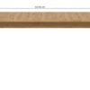 Esstisch Seattle Eiche Artisan Nachbildung B/H/T: ca. 150x76x90 cm Esstisch Seattle Eiche Artisan Nachbildung B/H/T: ca. 150x76x90 cm – Bild 3