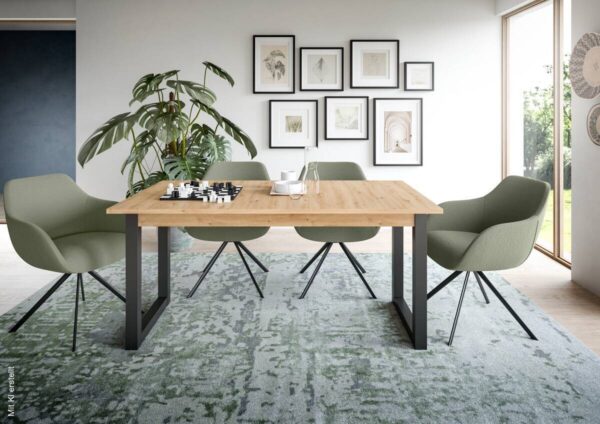 Esstisch Seattle Eiche Artisan Nachbildung B/H/T: ca. 150x76x90 cm Esstisch Seattle Eiche Artisan Nachbildung B/H/T: ca. 150x76x90 cm – Bild 4