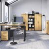 Aktenschrank 4247-564 Eiche Grand-Son Nachbildung Graphit B/H/T: ca. 80x123x40 cm Aktenschrank 4247-564 Eiche Grand-Son Nachbildung Graphit B/H/T: ca. 80x123x40 cm – Bild 2
