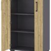 Aktenschrank 4247-564 Eiche Grand-Son Nachbildung Graphit B/H/T: ca. 80x123x40 cm Aktenschrank 4247-564 Eiche Grand-Son Nachbildung Graphit B/H/T: ca. 80x123x40 cm – Bild 3
