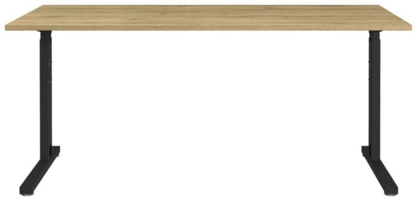 Schreibtisch 4252-582 Eiche Grand-Son Nachbildung schwarz B/H/T: ca. 160x80x80 cm Schreibtisch 4252-582 Eiche Grand-Son Nachbildung schwarz B/H/T: ca. 160x80x80 cm – Bild 2