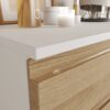 Kommode 4332-559 weiß Eiche Grand-Son Nachbildung B/H/T: ca. 60x97x34 cm – Bild 5
